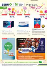 1. strana letáka BENU 1. 4. - 30. 4. 2026 